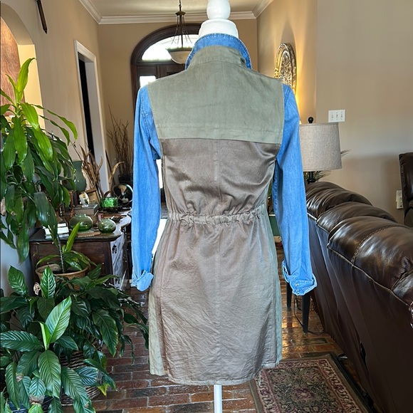 Badgley Mishka waterfall front vest szM - Picture 7 of 12